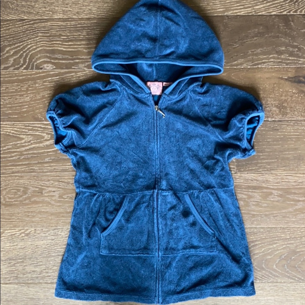 Juicy Couture Terry Cloth Zip Up Hoodie